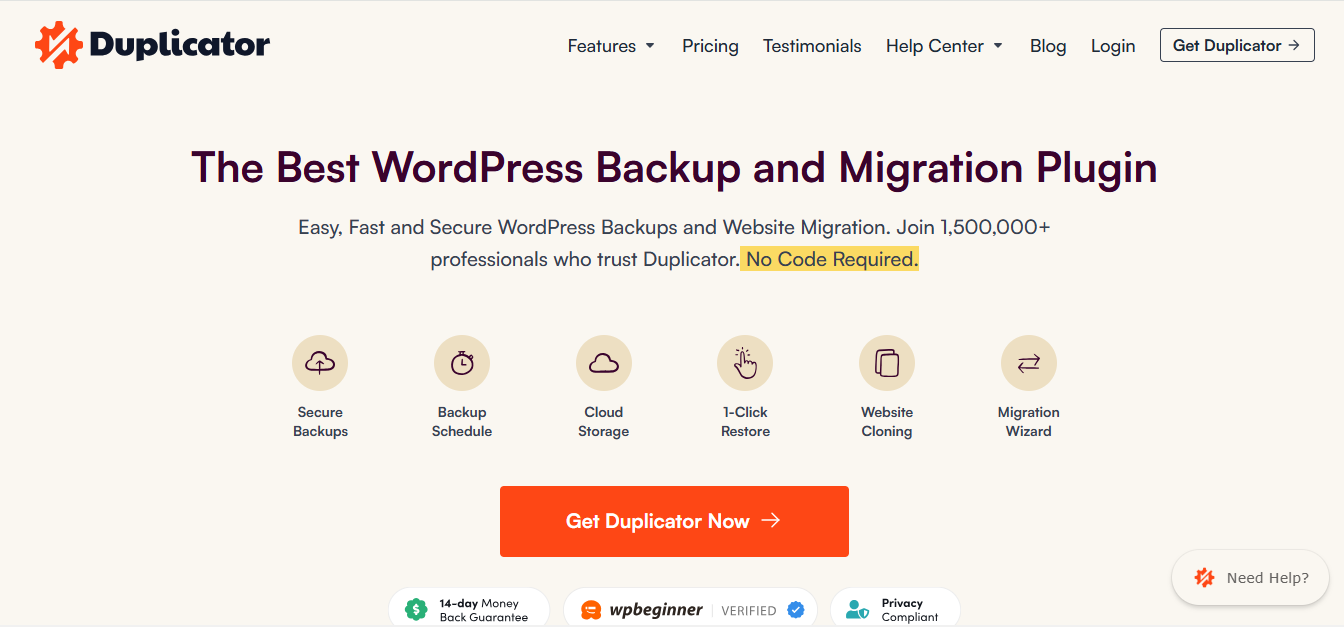 Best WordPress Best Migration Plugin