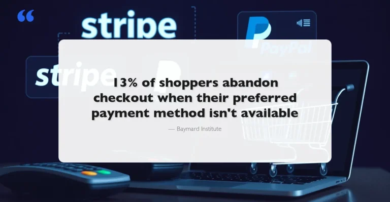 Payment processing interface showing Stripe and PayPal integration for Easy Digital Downloads checkout optimization
