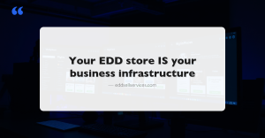 Professional workspace showing digital product marketplace dashboard for selling WordPress plugins and themes with Easy Digital Downloads