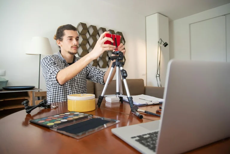 Creator setting up their profile for a digital product marketplace directory