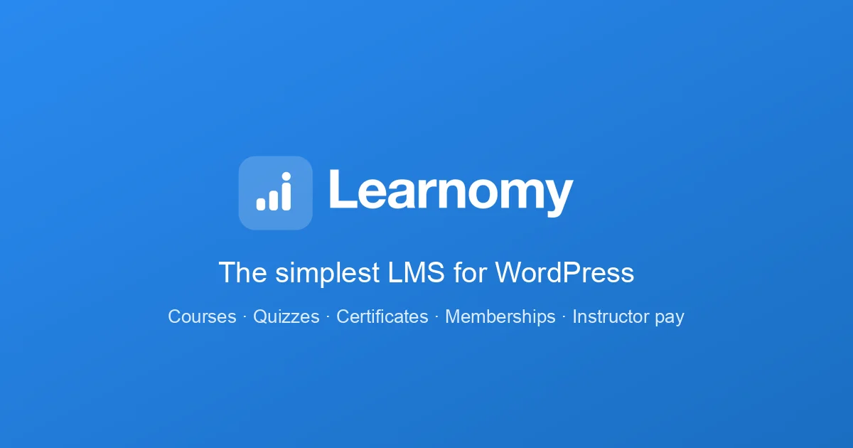 Learnomy corporate training portal built without enterprise LMS pricing